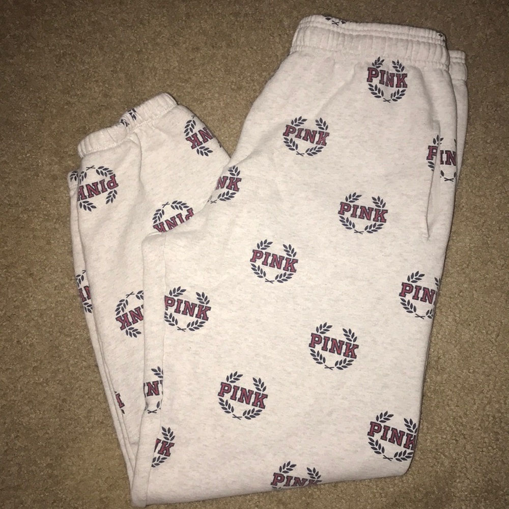 Victoria’s Secret Pink boyfriend campus sweatpants